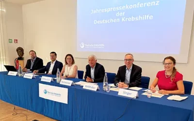 TrainKommOnko bei der Jahrespressekonferenz der Deutschen Krebshilfe vorgestellt